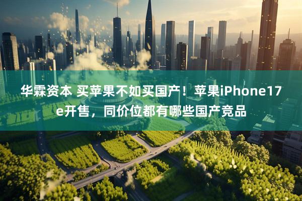 华霖资本 买苹果不如买国产！苹果iPhone17e开售，同价位都有哪些国产竞品